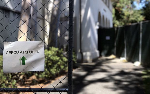  The ATM will remain in place until about August 11, 2017, when it will be moved to its new location south of the Red Door Marketplace.