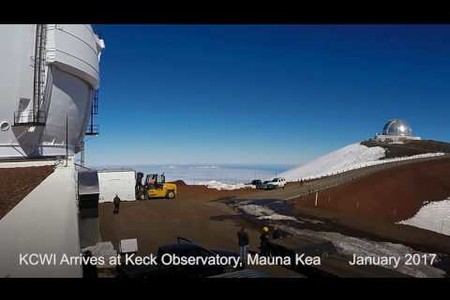 KCWI Arrives at Keck Observatory - January 2017
