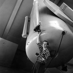 George Abell at 48-inch telescope