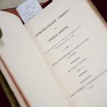 photo of a first-edition volume of Jane Austen's Northanger Abbey and Persuasion