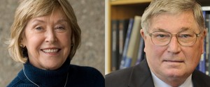Anneila Sargent (MS ’67, PhD ’78) and the late Wallace Sargent