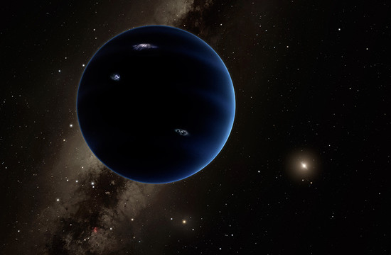 artistic rendering of Planet Nine