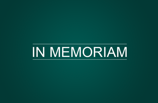 image reading "In Memoriam"