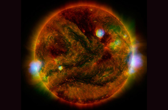 image: active regions of our sun