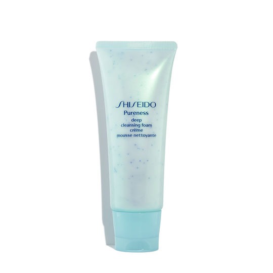 shiseido pureness deep cleansing foam