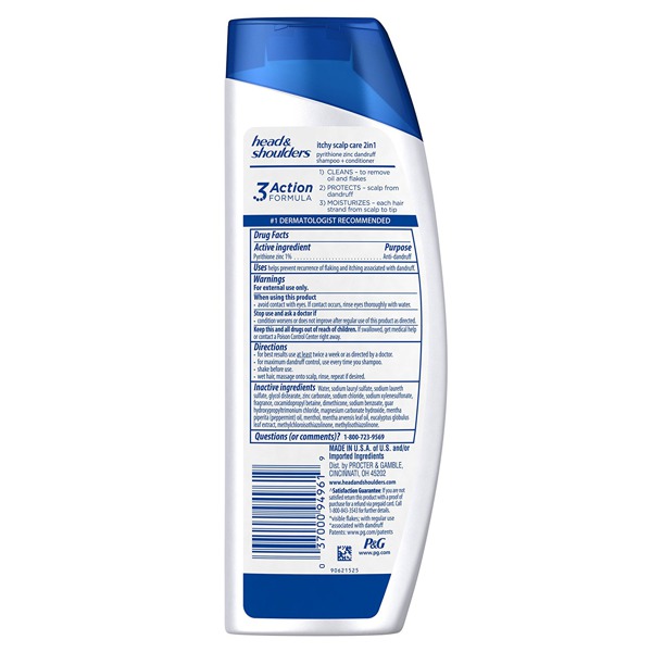 Head And Shoulders Itchy Scalp Care With Eucalyptus 2In1 Anti