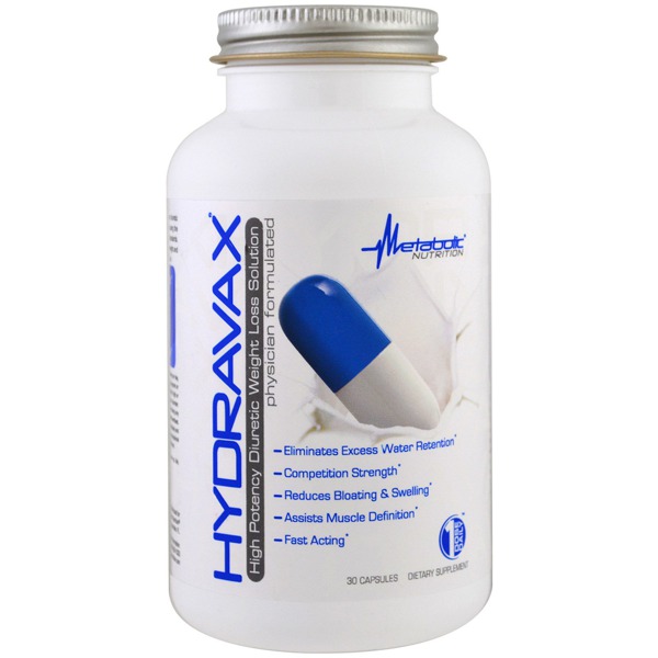 Metabolic Nutrition Hydravax High Potency Diuretic Weight Loss Solution 1Source