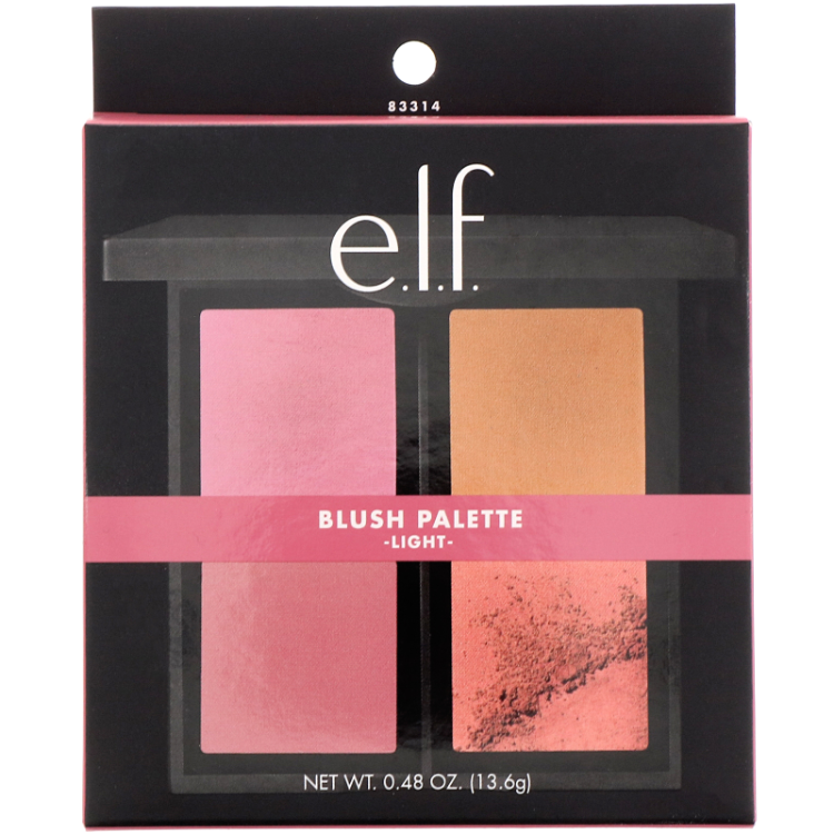elf light blush palette