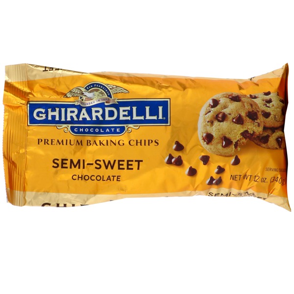 Ghirardelli Premium Baking Chips SemiSweet Chocolate 1Source