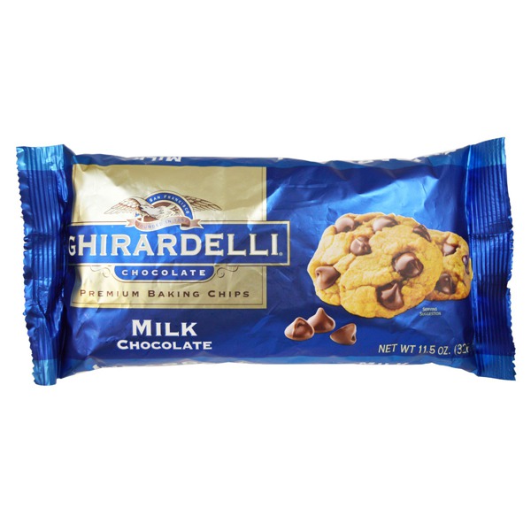 Ghirardelli, Premium Baking Chips Milk Chocolate 1Source