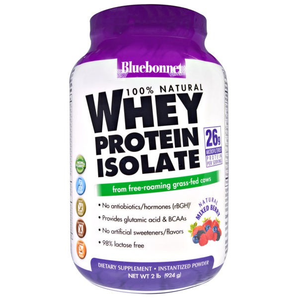 Nutrition Whey Protein Isolate Natural Mixed Berry Flavor