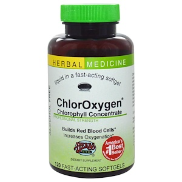 Herbs Etc. Chloroxygen Chlorophyll Concentrate Alcohol Free 1Source