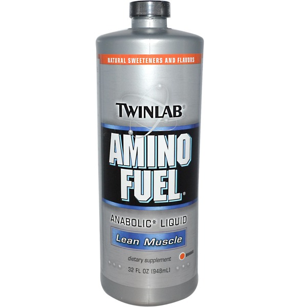 Twinlab Amino Fuel Anabolic Liquid Lean Muscle Orange 1Source
