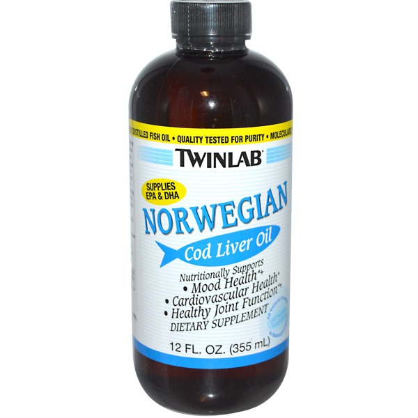 Twinlab Norwegian Cod Liver Oil Unflavored 1Source