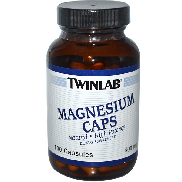 Twinlab Magnesium Caps 400 Mg - 1Source