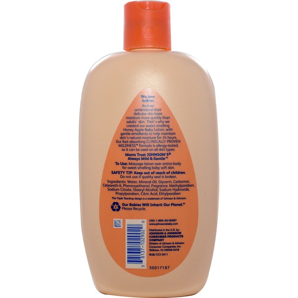 Johnson'S Baby Lotion Honey Apple 1Source