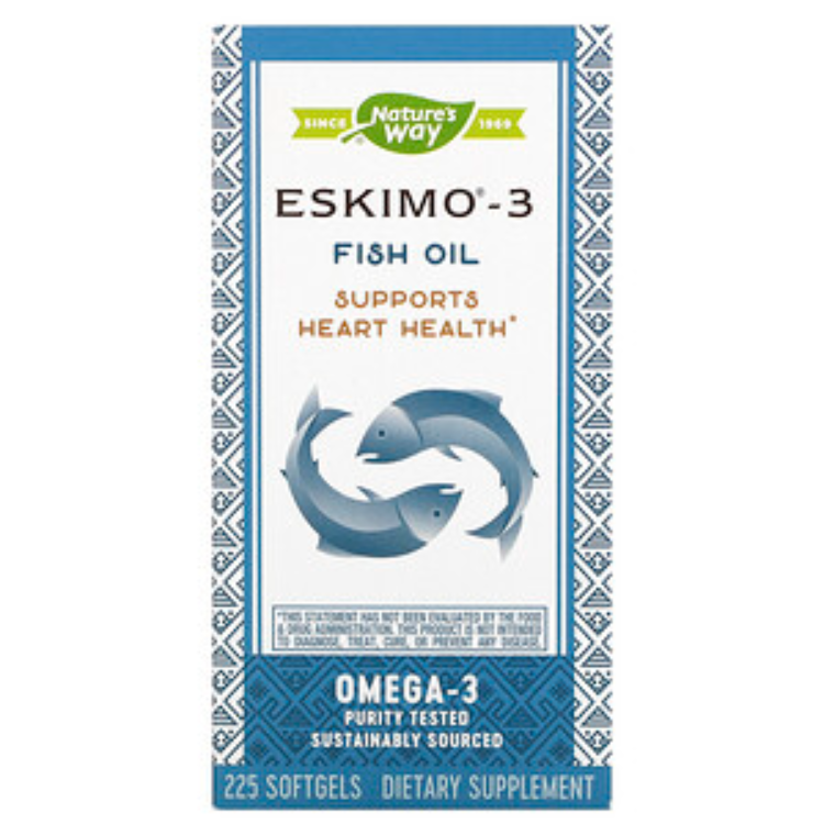 Enzymatic Therapy Eskimo3 Natural Stable Fish Oil 1Source