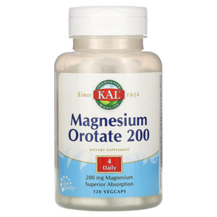 KAL Magnesium Orotate 200 Mg 1Source