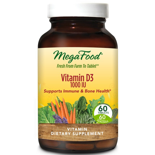 Megafood Vitamin D3 1000 IU 1Source