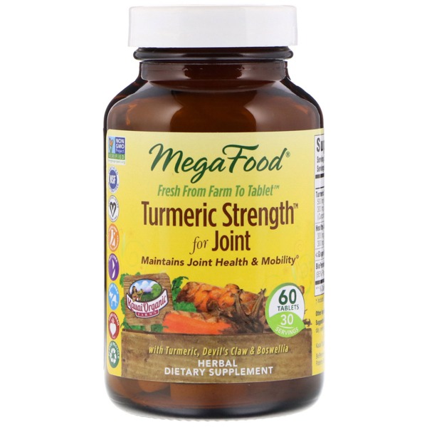 Megafood Turmeric Strength For Joint 1Source