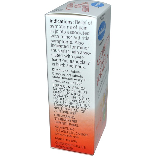 Hyland'S Arthritis Pain Formula 1Source