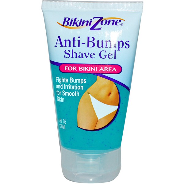 Bikinizone, AntiBumps Shave Gel, 4 Fl Oz (120 Ml) 1Source