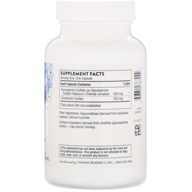 Thorne Research Glucosamine & Chondroitin 1Source