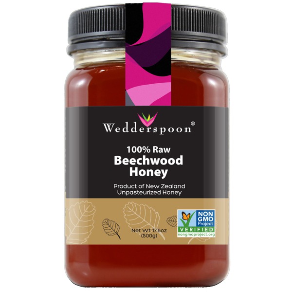 Wedderspoon 100% Raw Beechwood Honey - 1Source