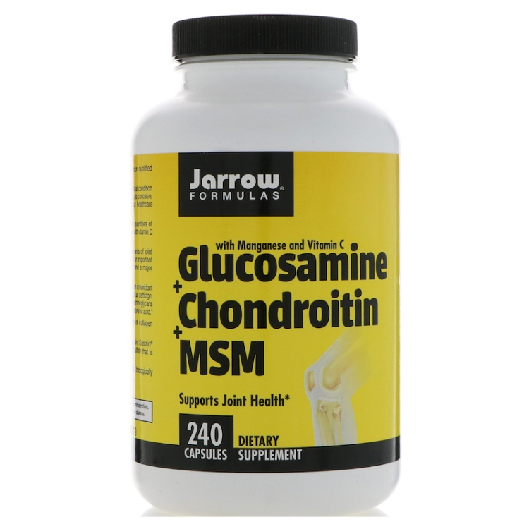 Jarrow Formulas Glucosamine + Chondroitin + MSM 1Source