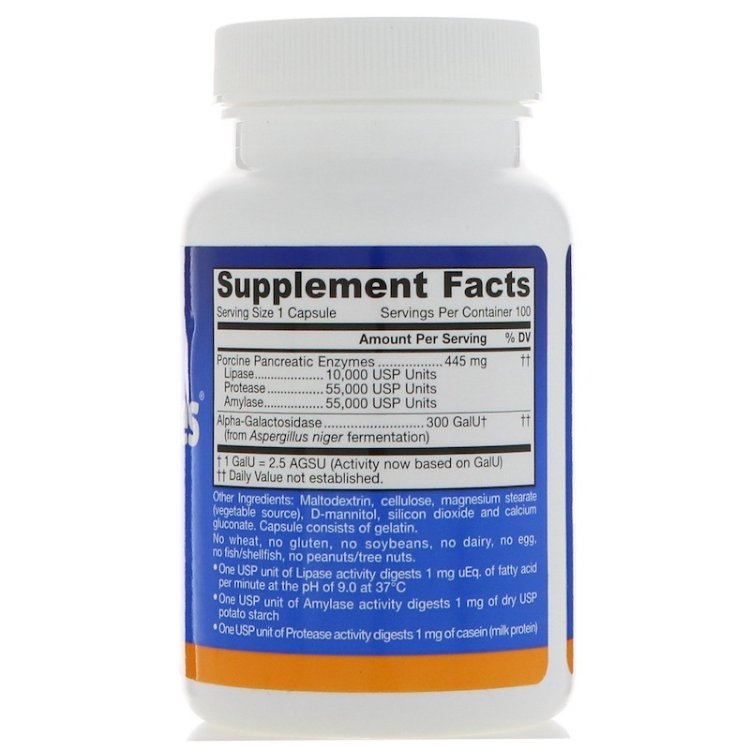 Jarrow Formulas JarroZymes Plus 1Source