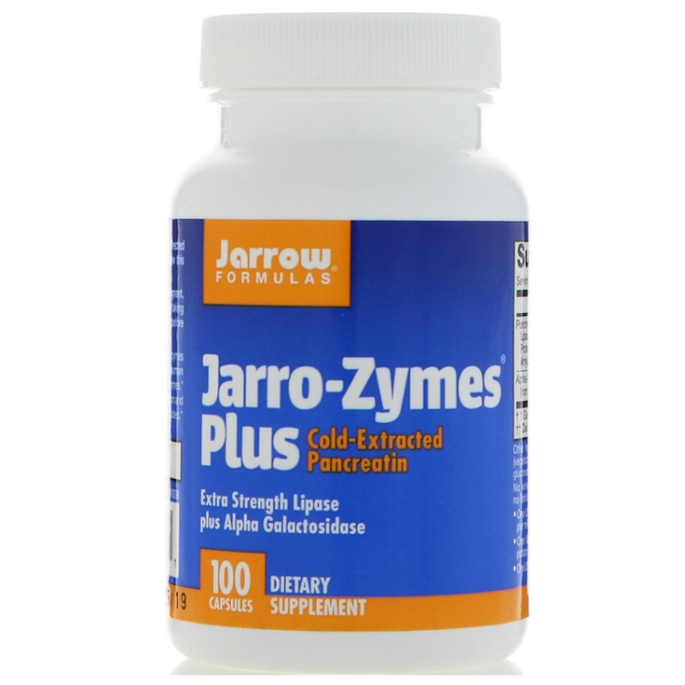 Jarrow Formulas JarroZymes Plus 1Source