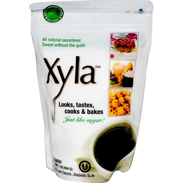 Xylitol USA, Xyla, Just Like Sugar, 1 Lb (454 G) 1Source
