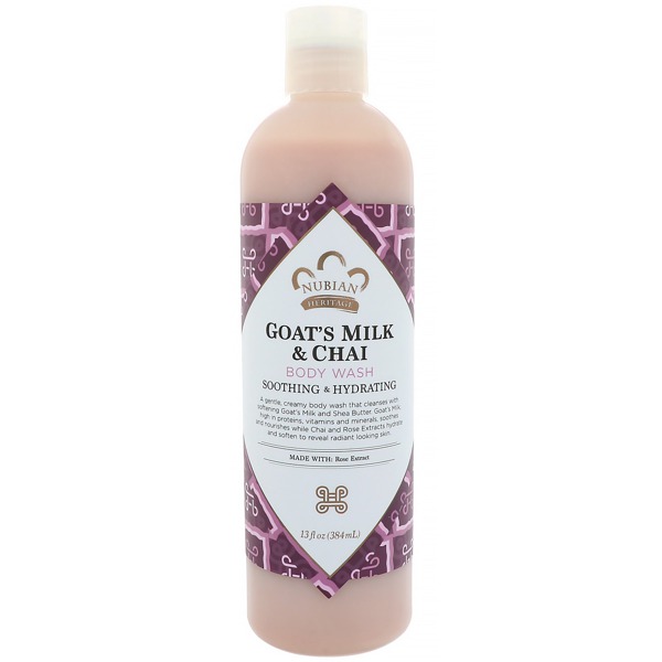 Nubian Heritage Body Wash Goat'S Milk & Chai 1Source
