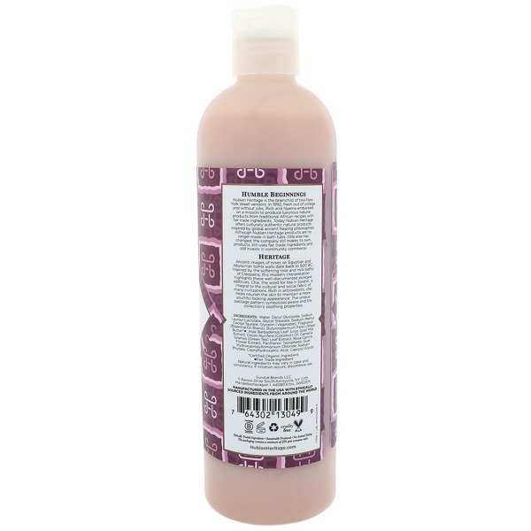 Nubian Heritage Body Wash Goat'S Milk & Chai 1Source