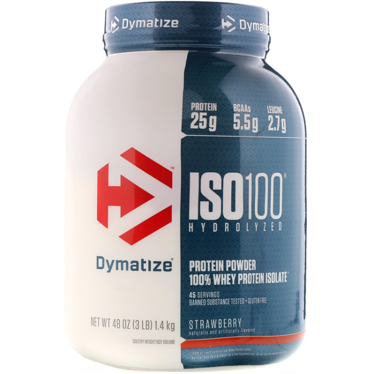 Dymatize Nutrition ISO 100 Hydrolyzed 100 Whey Protein Isolate