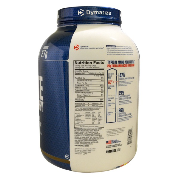 Dymatize Nutrition, Elite 100 Whey Protein Powder, Cookies & Cream, 5