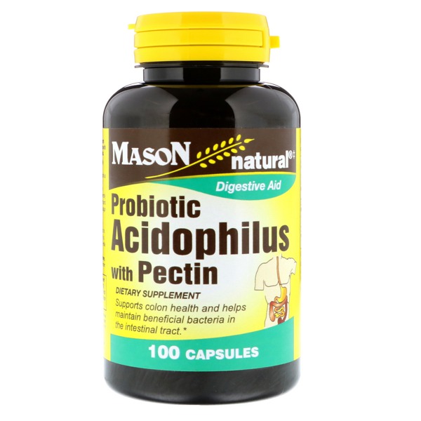 Mason Natural Probiotic Acidophilus With Pectin 1Source