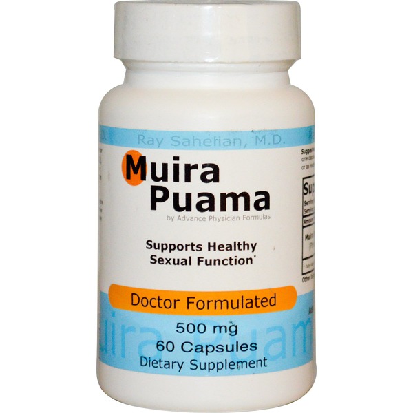 Advance Physician Formulas Inc. Muira Puama 500 Mg 1Source