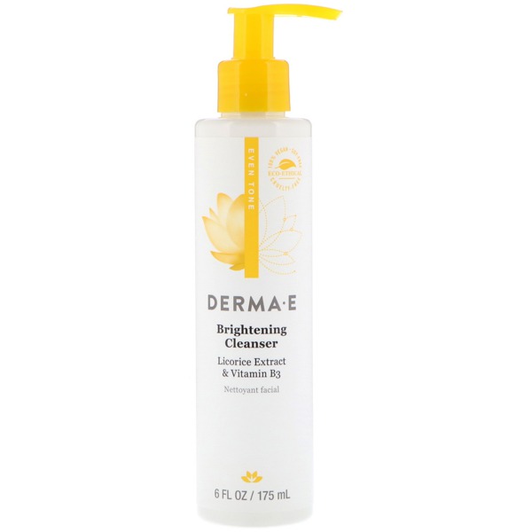 derma e even tone brightening cleanser