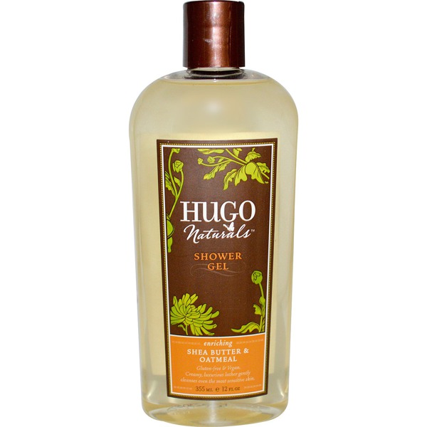 Hugo Naturals Shower Gel Shea Butter & Oatmeal 1Source