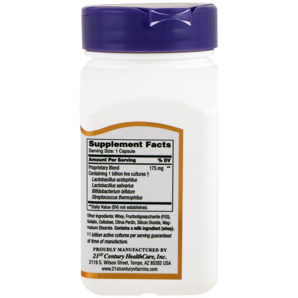 21St Century Acidophilus Probiotic Blend 1Source