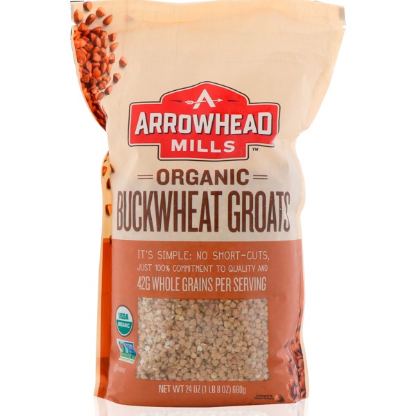 Arrowhead Mills Organic Buckwheat Groats 1Source
