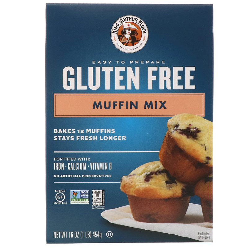 KING ARTHUR FLOUR GLUTEN FREE MUFFIN MIX visual data 7