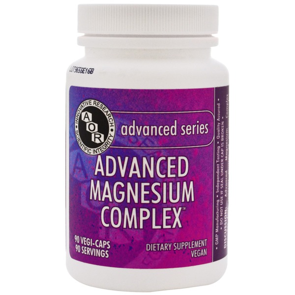 Advanced Orthomolecular Research AOR Advanced Magnesium Complex 1Source
