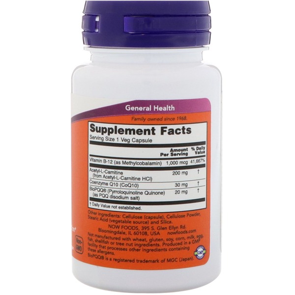 Now Foods PQQ Energy 1Source