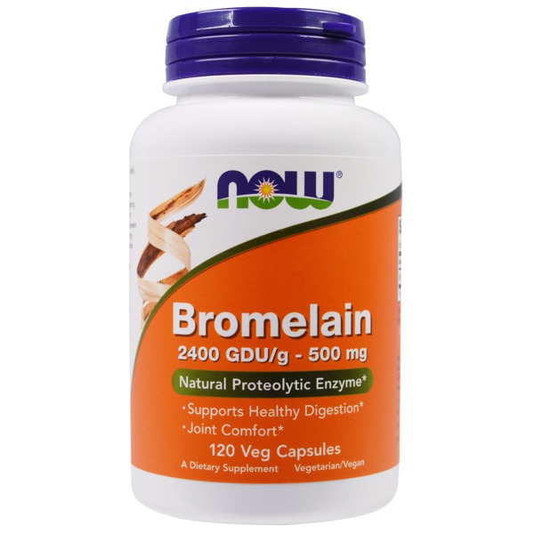 Now Foods, Bromelain 500 Mg 1Source