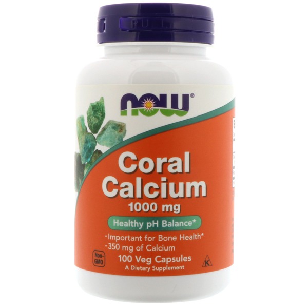 Now Foods Coral Calcium 1,000 Mg 1Source
