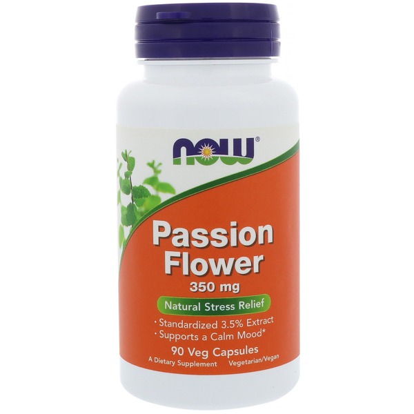 Now Foods Passion Flower 350 Mg 1Source