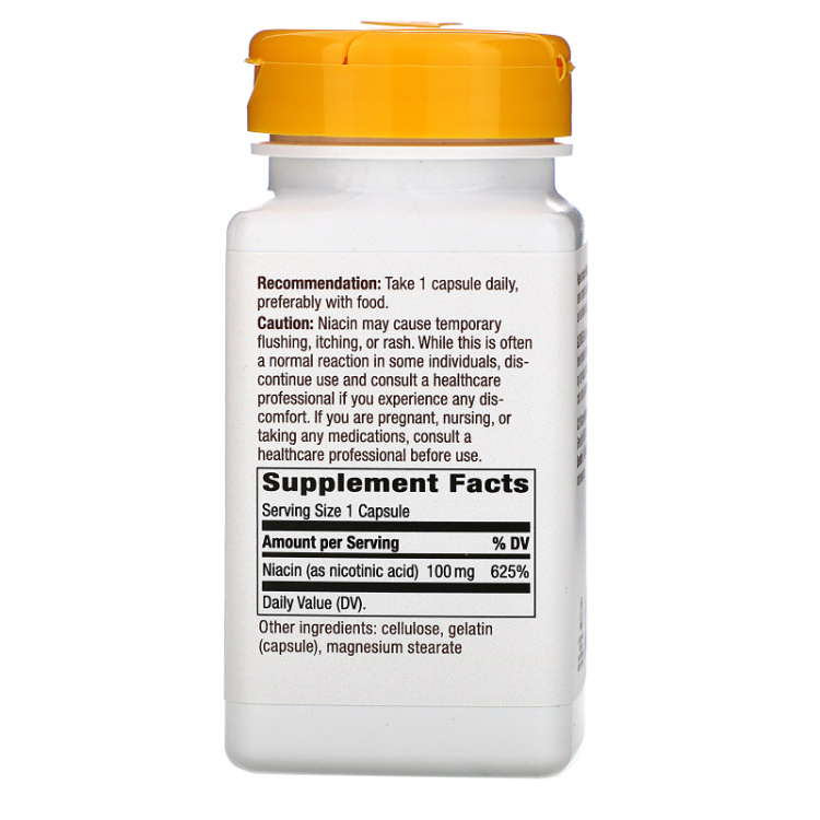 Nature'S Way Niacin 100 Mg 1Source