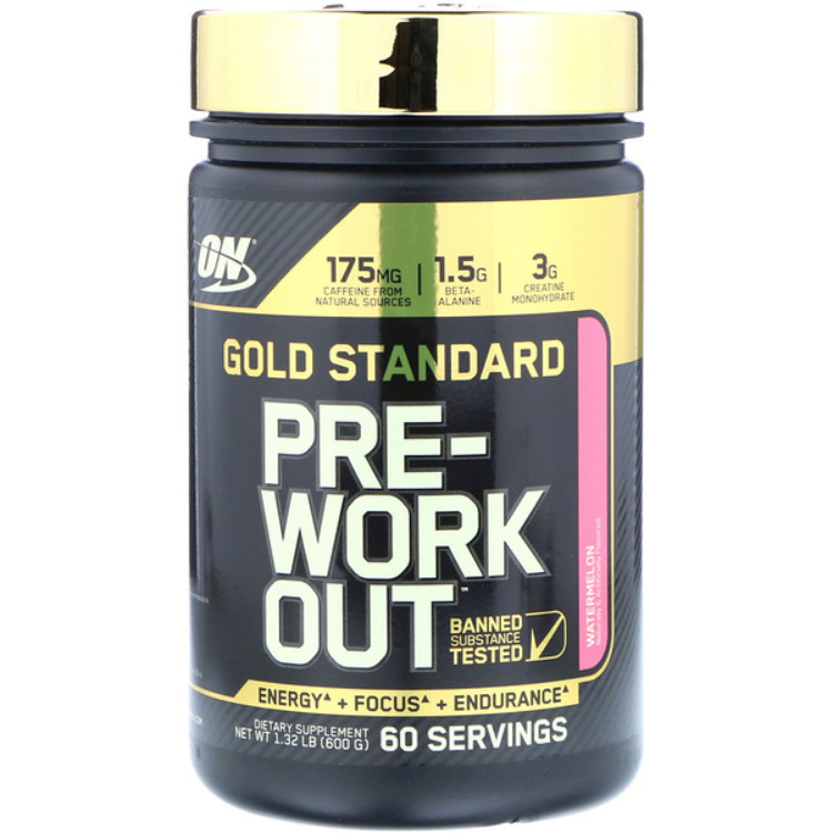 Optimum Nutrition ,Gold Standard PreWorkout Watermelon 1Source